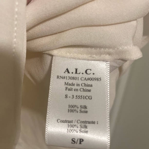 A.L.C. Silk tank small new with tags! - Picture 5 of 7